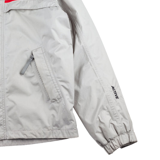 Prada Sport Vintage Active Gray Waterproof Insulated Jacket  