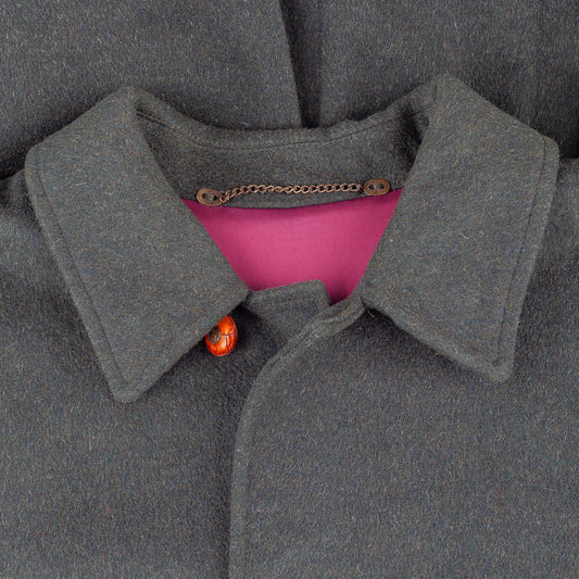 Yves Saint Laurent Sport 1980'S Vintage Green Original Tiroler Loden Wool Coat  