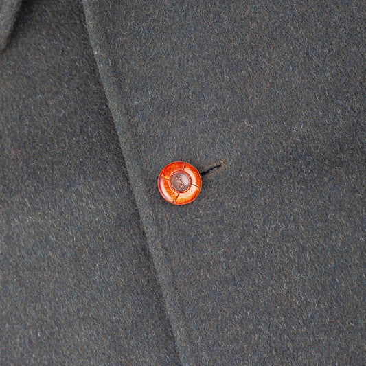 Yves Saint Laurent Sport 1980'S Vintage Green Original Tiroler Loden Wool Coat  