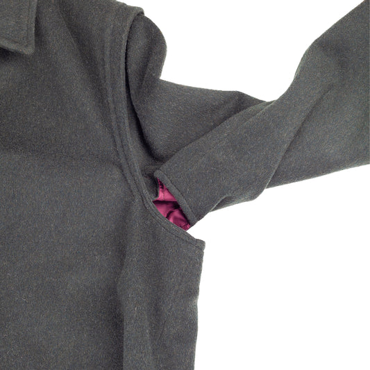 Yves Saint Laurent Sport 1980'S Vintage Green Original Tiroler Loden Wool Coat  