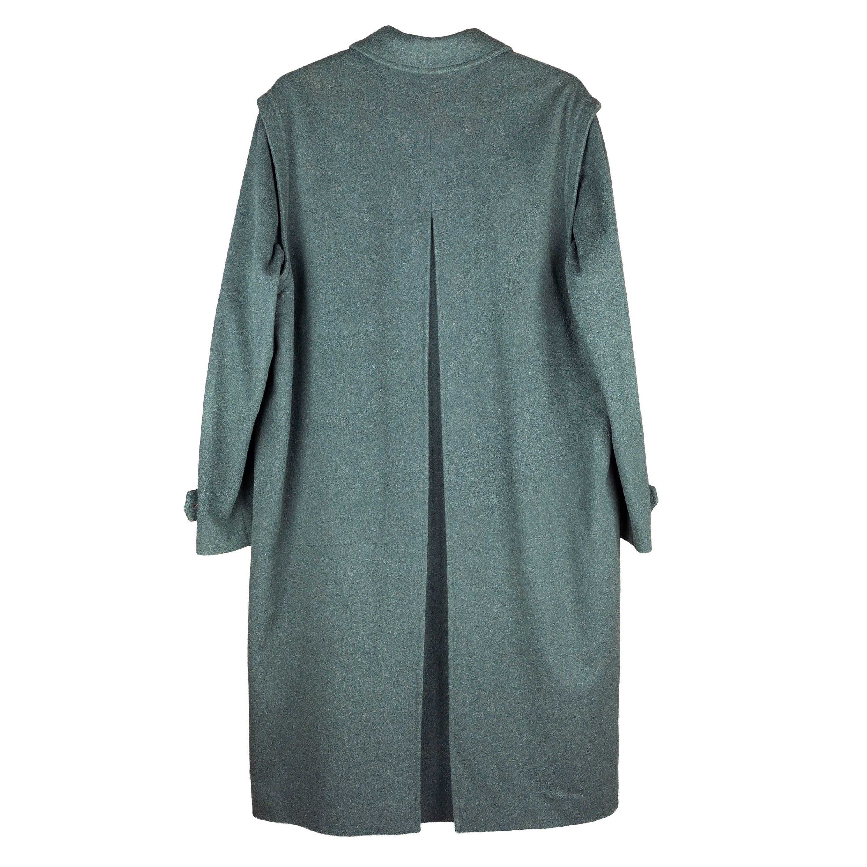 Yves Saint Laurent Sport 1980'S Vintage Green Original Tiroler Loden Wool Coat