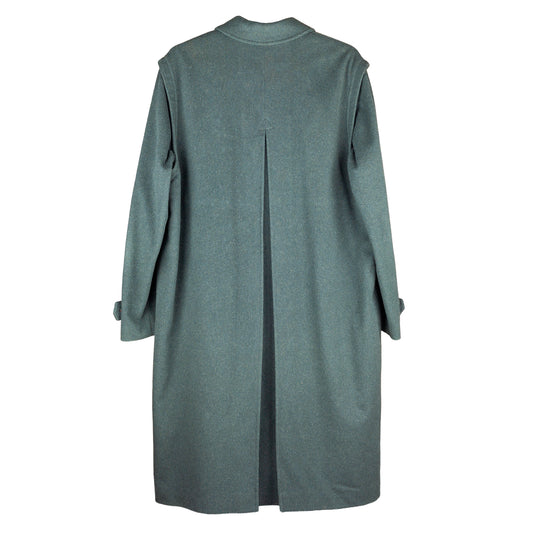 Yves Saint Laurent Sport 1980'S Vintage Green Original Tiroler Loden Wool Coat  