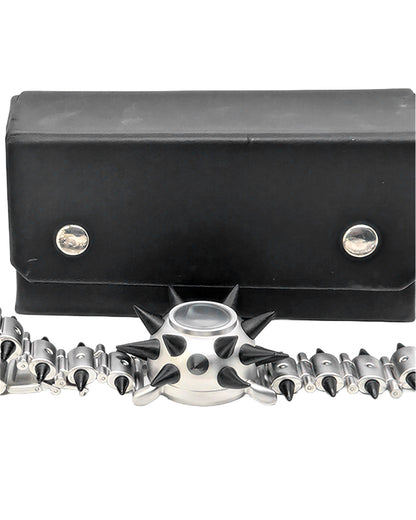 Rare Spiked Stainless Vintage Steel Watch