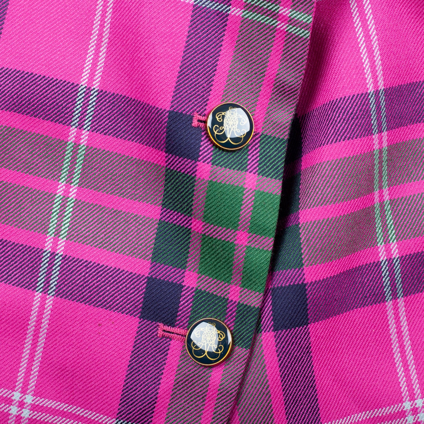 Vivienne Westwood Red Label Tartan Pink Blazer