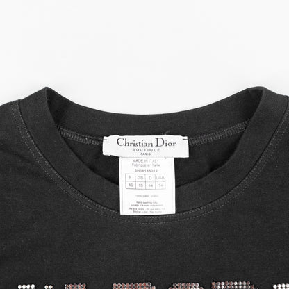 *RARE* Christian Dior J’adore Dior “The Latest Blonde” Black Top (L)