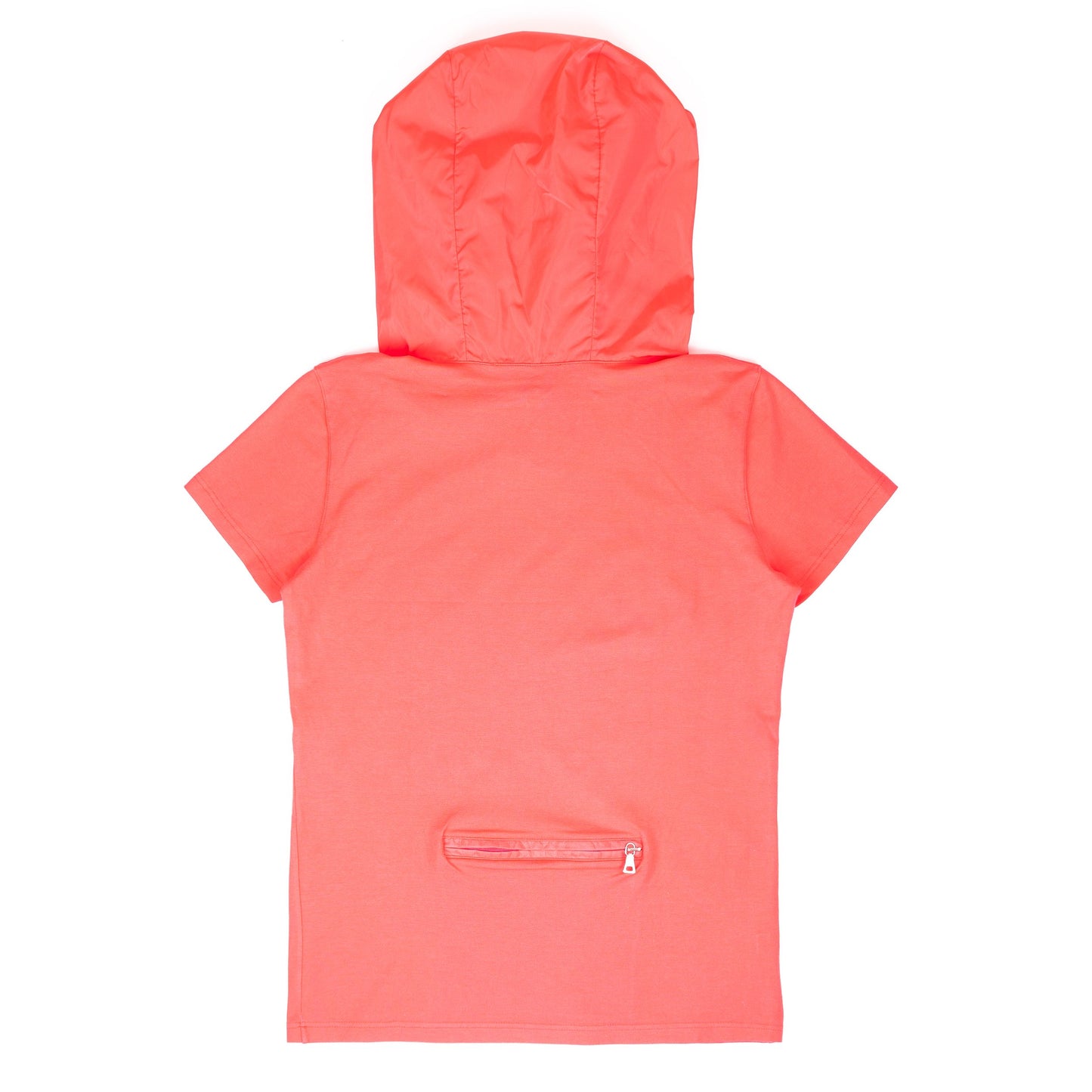 Prada Fuchsia Red Nylon Hooded Top