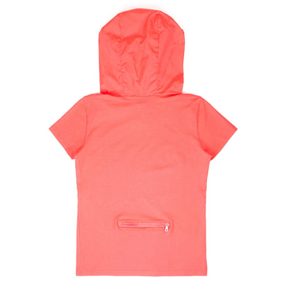 Prada Fuchsia Red Nylon Hooded Top