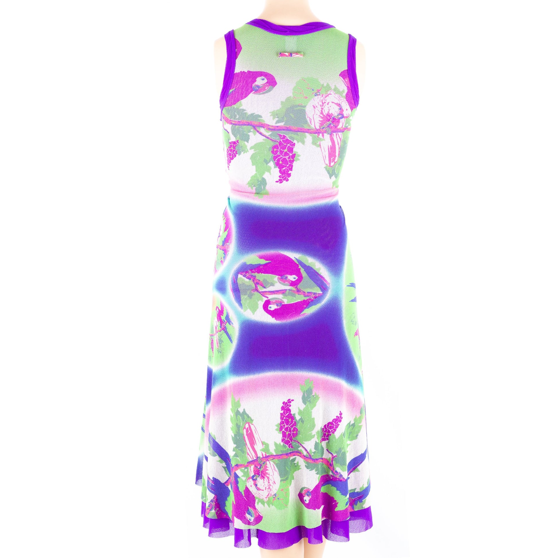 Jean Paul Gaultier Soleil Tropical Mesh Dress