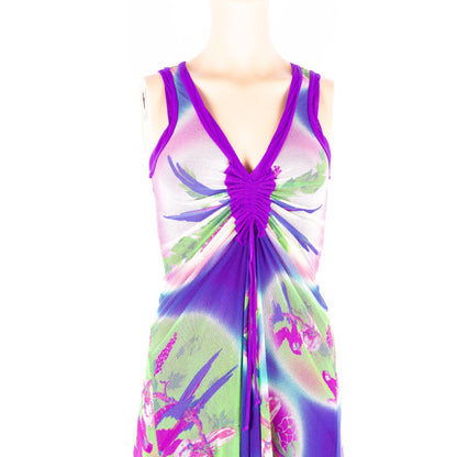 Jean Paul Gaultier Soleil Tropical Mesh Dress