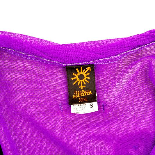 Jean Paul Gaultier Soleil Tropical Mesh Dress