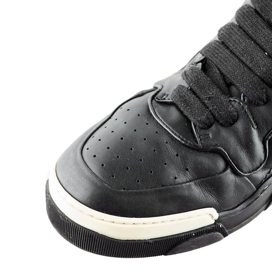 Givenchy Paris Tyson Star High Top Black Sneakers (43 EU)