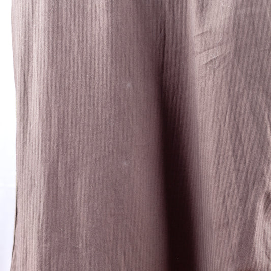 Cop Copine Vintage Asymmetrical Brown/Grey Maxi Dress (M)