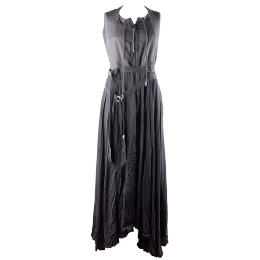 Diesel Vintage Bondage Black Maxi Dress (L)