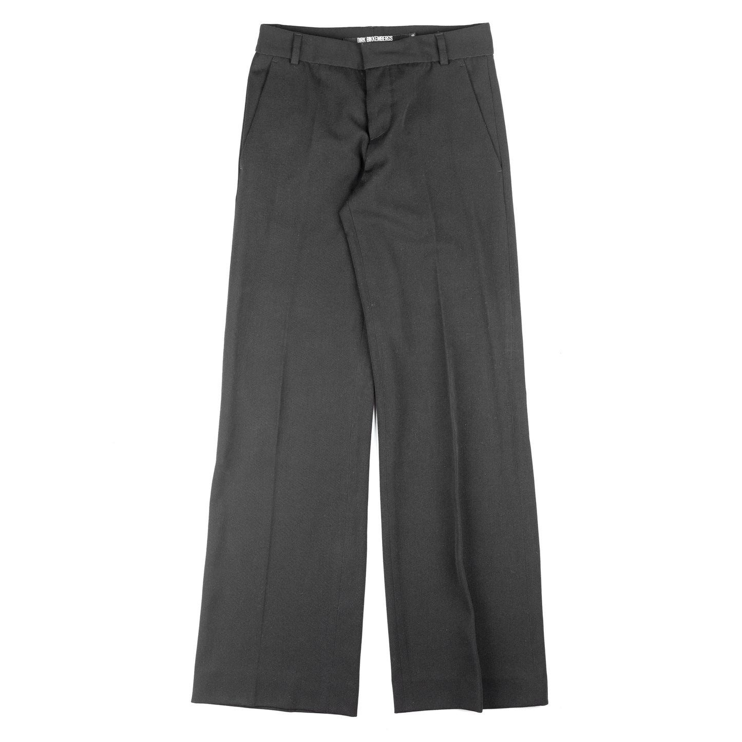 Dirk Bikkembergs Vintage Black Tailored Trousers (XS)