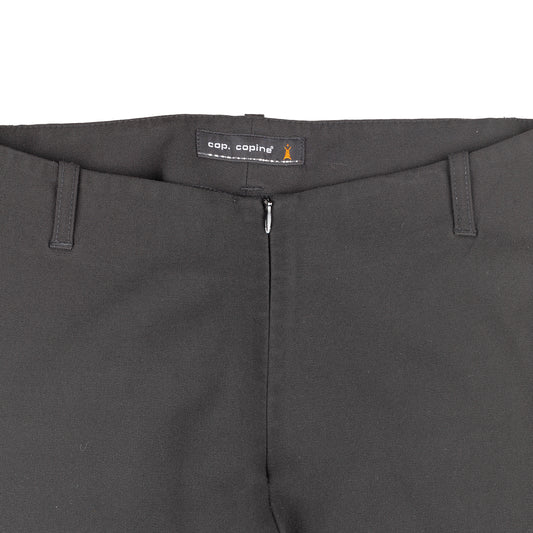 Cop Copine Vintage Black Zipper Pants (M)