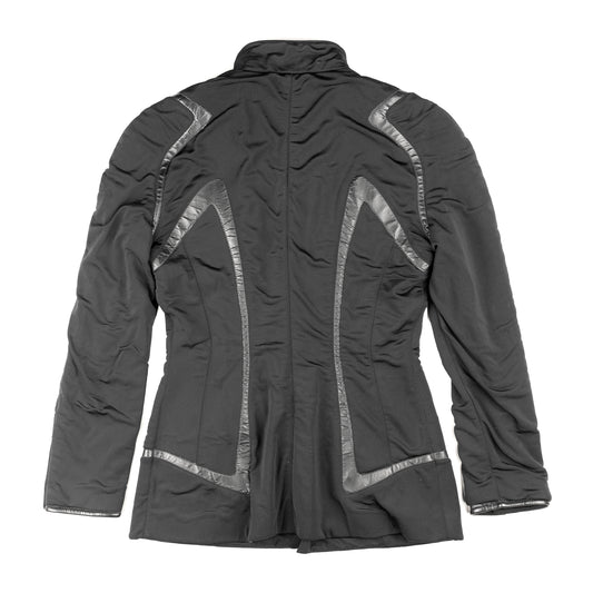 Thierry Mugler Trademark Vintage Black Fitted Jacket (M)