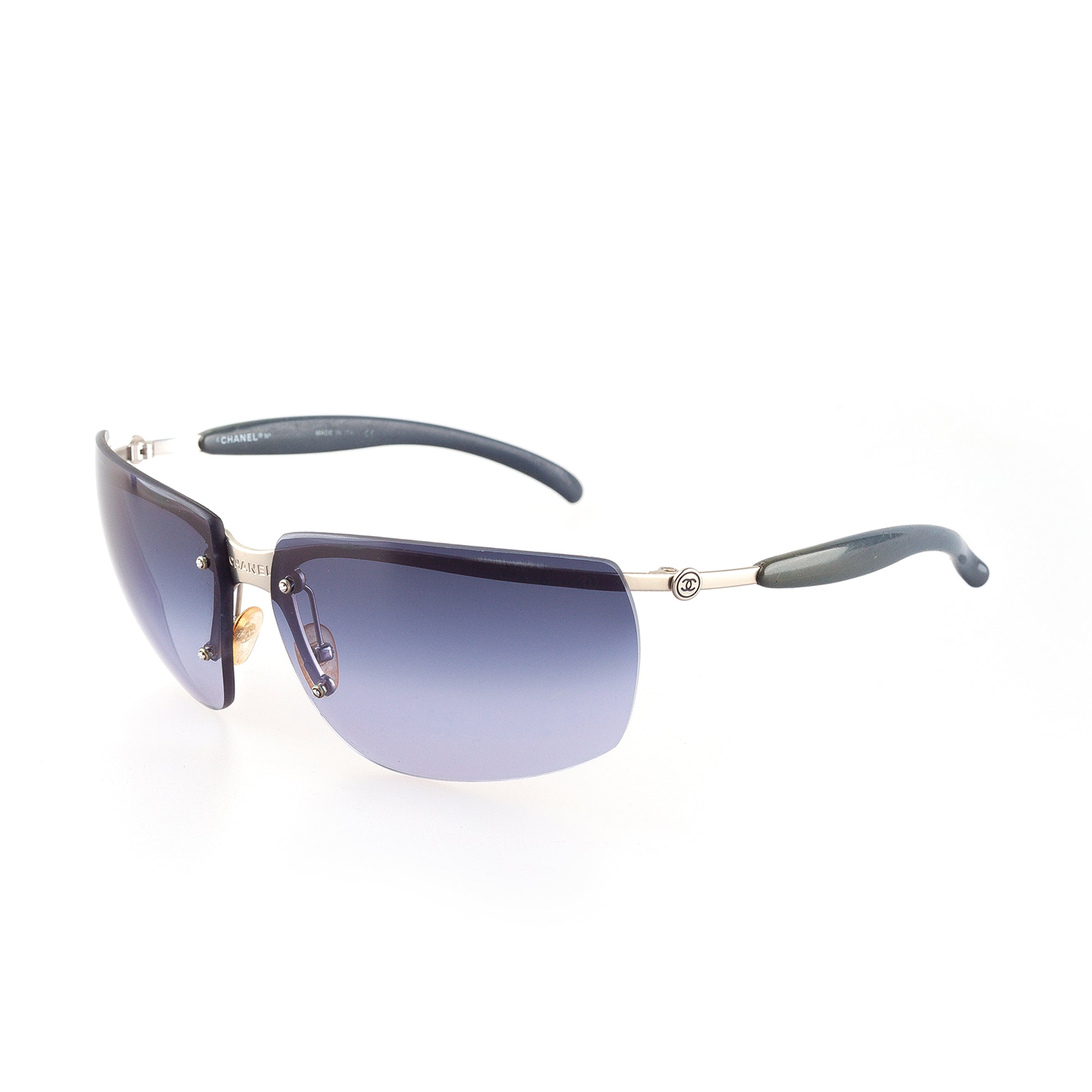 Vintage Chanel Sunglasses - Blue Shades