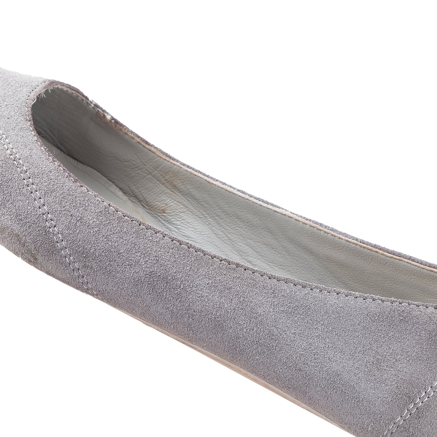 Vintage Dirk Bikkembergs Ballerina Gray Flats (38 EU)