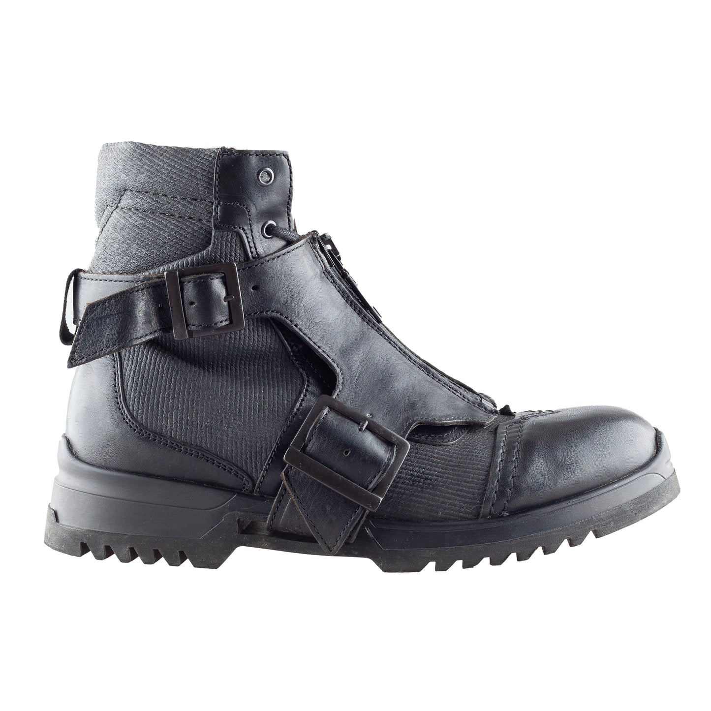 Vintage Diesel D-KLOSURE Combat Black Boots (43 EU)