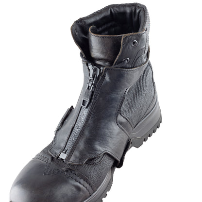 Vintage Diesel D-KLOSURE Combat Black Boots (43 EU)