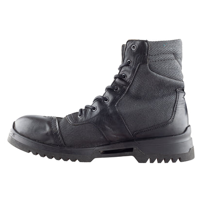 Vintage Diesel D-KLOSURE Combat Black Boots (43 EU)