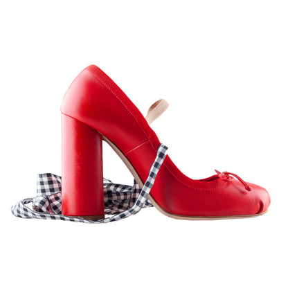 Miu Miu 2016 Red Ballet Pumps (36 EU)