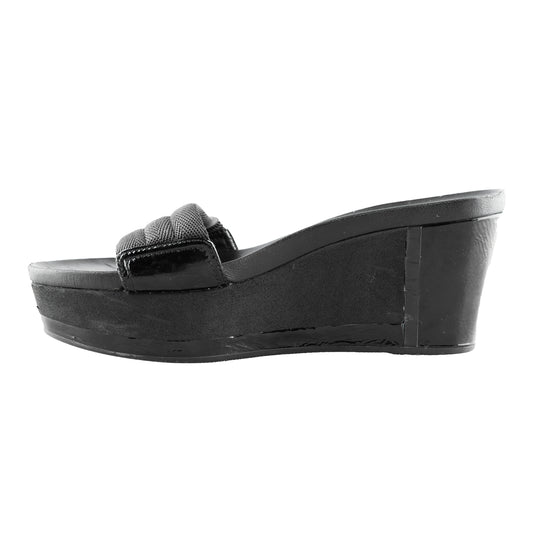 Prada Sport Black Vintage Sandal Wedges (36,5 IT/37,5 EU)
