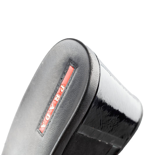 Prada Sport Black Vintage Sandal Wedges (36,5 IT/37,5 EU)