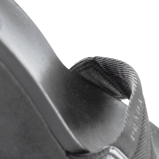 Prada Sport Black Vintage Sandal Wedges (36,5 IT/37,5 EU)