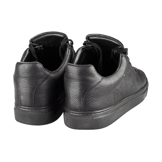 Balenciaga Arena Low Black Leather Shoes (41 IT / 42 EU)