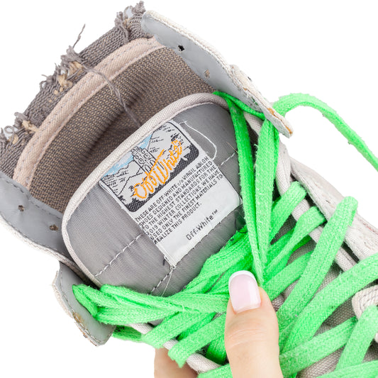 OFF-WHITE FW 2019 Off Court 3.0 Gray High Top Sneakers (40 EU)