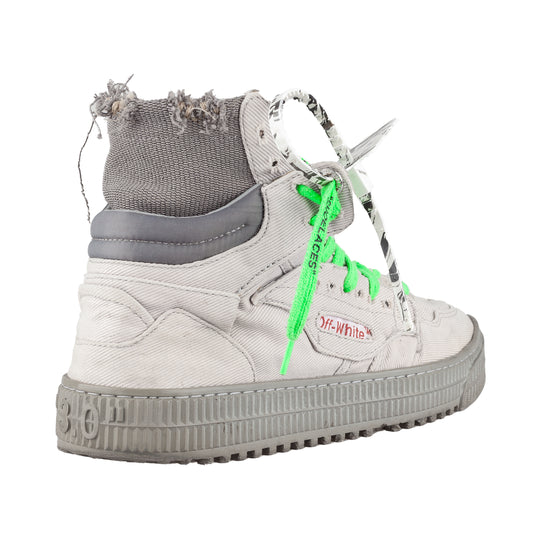 OFF-WHITE FW 2019 Off Court 3.0 Gray High Top Sneakers (40 EU)
