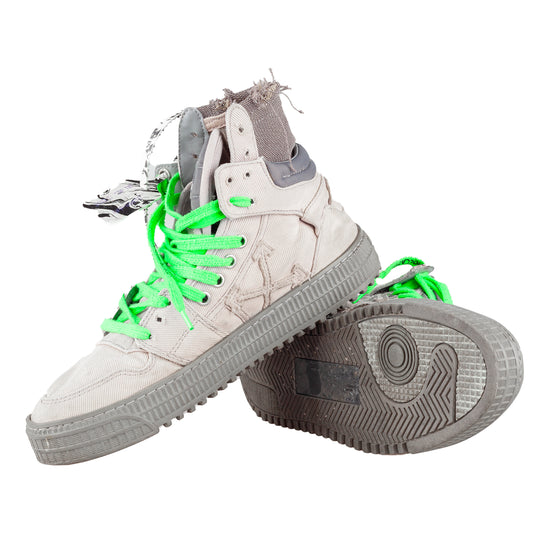 OFF-WHITE FW 2019 Off Court 3.0 Gray High Top Sneakers (40 EU)