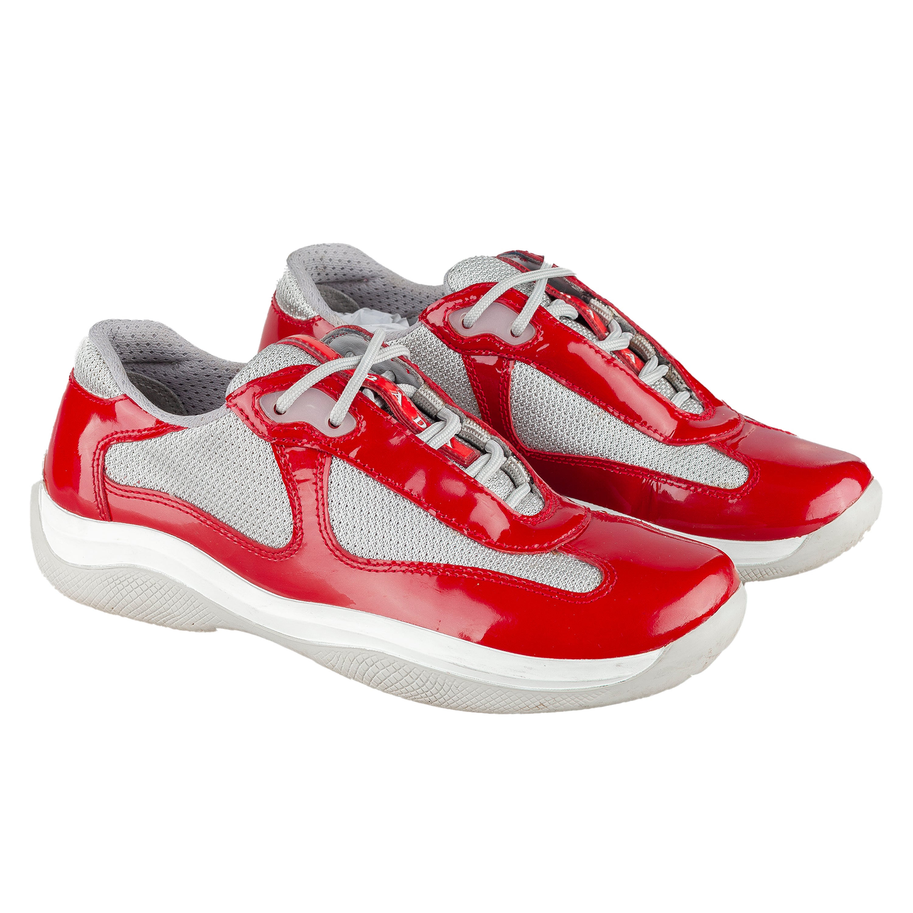Prada America’s Cup Red Vintage Sneakers (35.5 IT / 36,5 EU)
