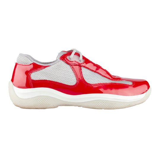 Prada America’s Cup Red Vintage Sneakers (35.5 IT / 36,5 EU)
