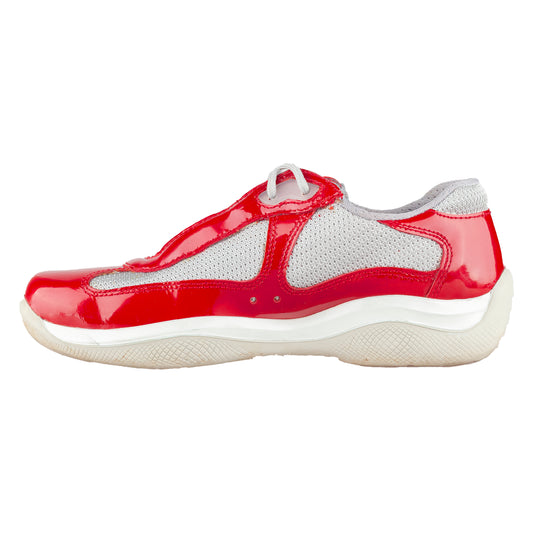 Prada America’s Cup Red Vintage Sneakers (35.5 IT / 36,5 EU)