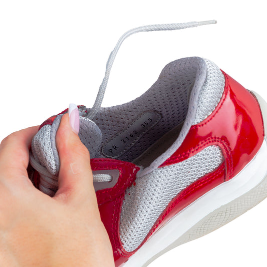 Prada America’s Cup Red Vintage Sneakers (35.5 IT / 36,5 EU)