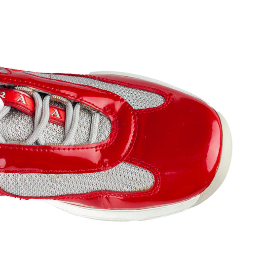 Prada America’s Cup Red Vintage Sneakers (35.5 IT / 36,5 EU)